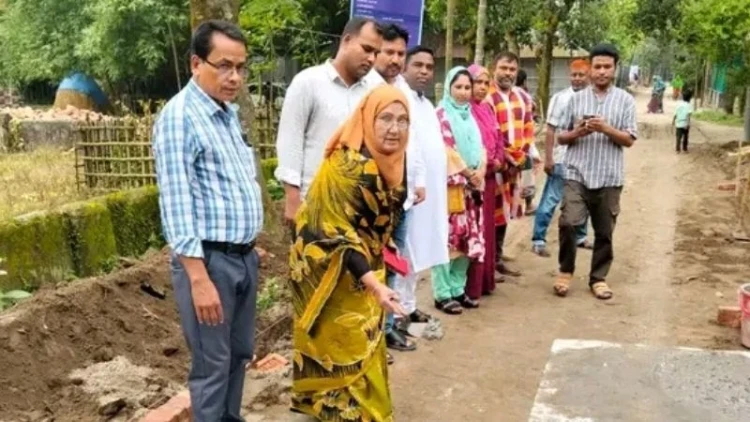 গ্রামীণ কোনো সড়ক কাঁচা থাকবে না: এমপি বিলকিস ইসলাম