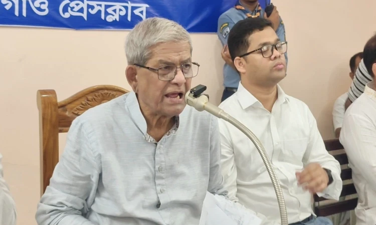 রাজনীতিবিদদের ভুল ধরে সঠিক পথ দেখানো সাংবাদিকদের দায়িত্ব: মির্জা ফখরুল
