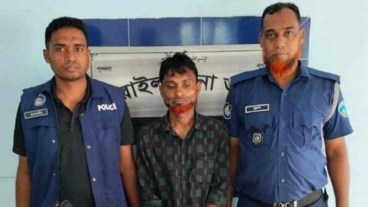 সরাইলে গাঁজাসহ মাদক কারবারি গ্রেফতার
