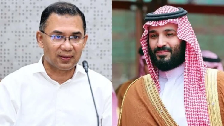 প্রধানমন্ত্রীকে সফরের আমন্ত্রণ জানালেন সৌদি যুবরাজ