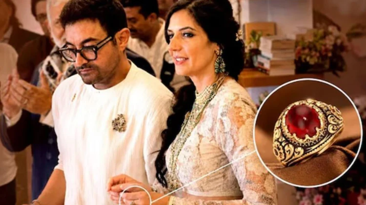 আমির খানের স্ত্রী গৌরীর বিয়ের আংটি; মিলিয়নে একটা