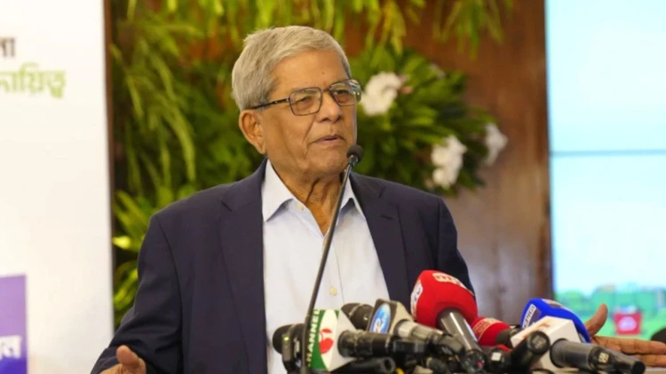 ‘ধর্ম নিয়ে বিভাজন নয়, সমান মর্যাদার রাষ্ট্র গড়াই লক্ষ্য’;মির্জা ফখরুল