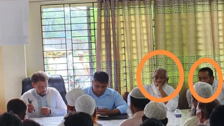 হাসনাত আব্দুল্লাহর বৈঠকে আ. লীগ নেতা, বিএনপির প্রতিবাদ