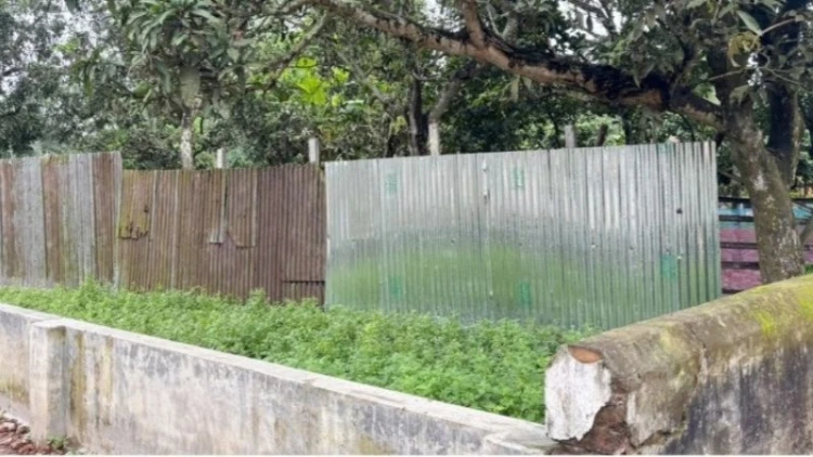৬১ বছরের পুরোনো ঈদগাহ মাঠ দখলের অভিযোগ
