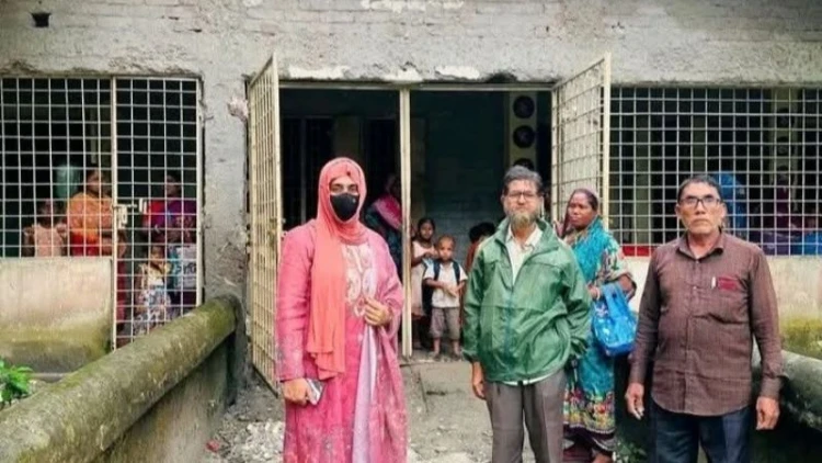 ঝুঁকিমুক্ত শিক্ষা নিশ্চিত করতে বিদ্যালয় পরিদর্শনে ইউএনও