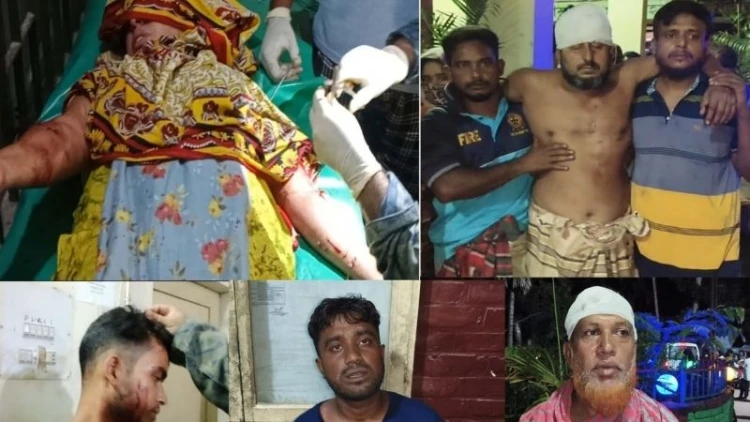 মহম্মদপুরে মাদক বিক্রিতে বাধা দেওয়ায় ৫ জনকে কুপিয়ে জখম