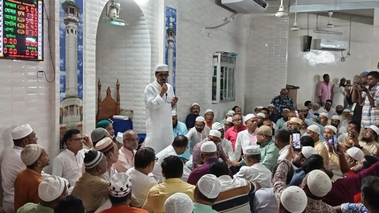 কিশোরগঞ্জে খালেদা জিয়ার জন্মবার্ষিকীতে দোয়া মাহফিল অনুষ্ঠিত