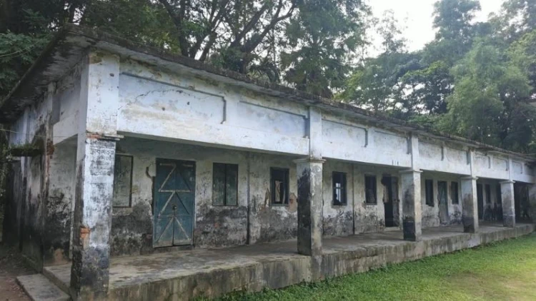 বেতাগীতে ঝুঁকিপূর্ণ ভবনে এক কক্ষে দুই শ্রেণির পাঠদান
