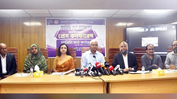 ফ্যামিলি কার্ডের ডাটাবেজে আসবে সাড়ে ৪ কোটি পরিবার: সমাজকল্যাণমন্ত্রী