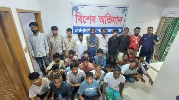 সোনারগাঁওয়ে ব্লক রেডে ২৯ আসামি গ্রেপ্তার