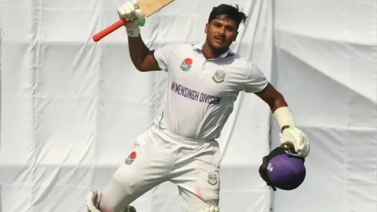 জাতীয় লিগে মাহফিজুলের ডাবল সেঞ্চুরি
